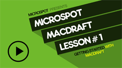 MacDraft Lesson 1