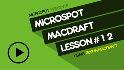 MacDraft Lesson 12
