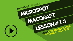 MacDraft Lesson 13