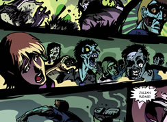 Zombie Comic Strip