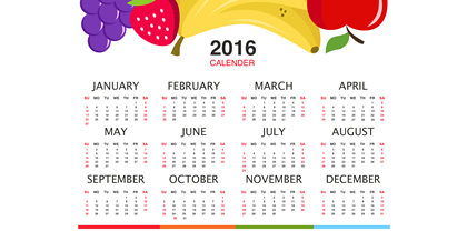 Fruit-Banner-Calender-Template-1